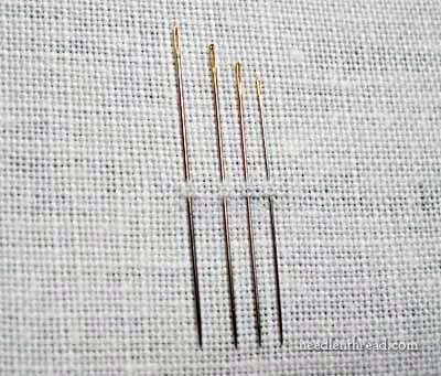 Embroidery Needle Chart