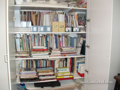 Embroidery Work Room Book Cabinet