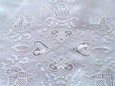 Schwalm Embroidery Table Runner