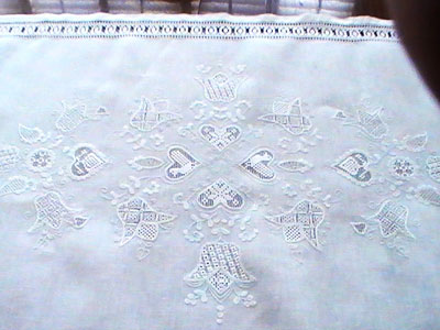 Schwalm Embroidery Table Runner
