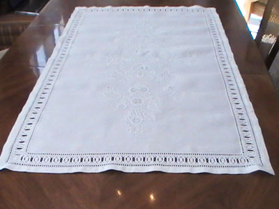 Schwalm Embroidery Table Runner