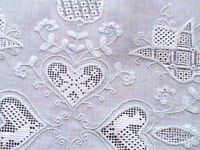 Schwalm Embroidery Table Runner