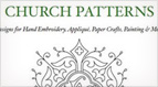 Church Patterns for Embroidery & Other Arts