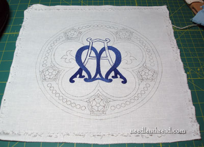 Ecclesiastical Embroidery: Marian Monogram