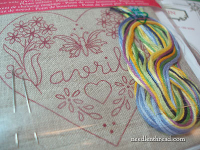 Birth Collection Magic Paper - DMC Embroidery Pattern - 123Stitch