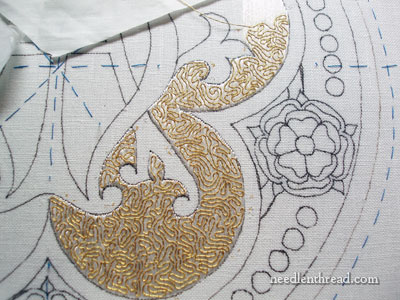 Flat Silk & Goldwork Embroidery