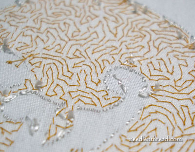 Flat Silk & Goldwork Embroidery