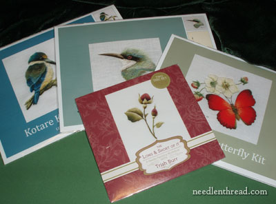 Trish Burr Embroidery Kits and DVD