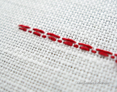 Pattern Darning in Embroidery