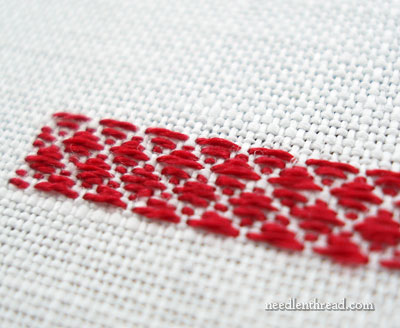 Pattern Darning in Embroidery