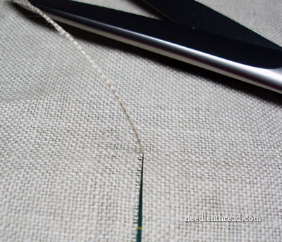 Cutting Fabric on the Grain