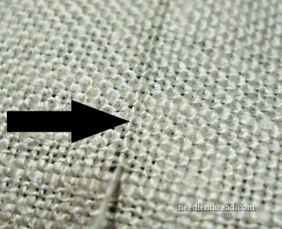 Cutting Fabric on the Grain