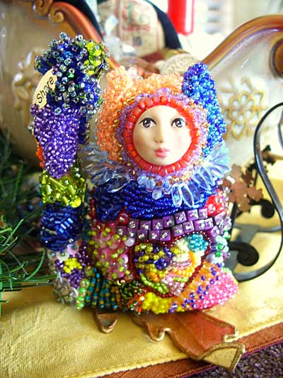 Bead Embroidery Sculpture