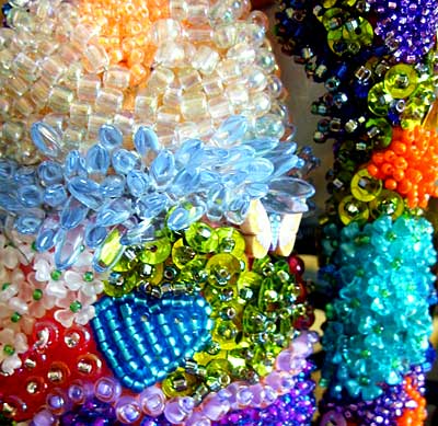 Bead Embroidery Sculpture