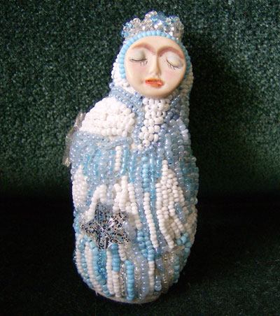 Bead Embroidery Sculpture