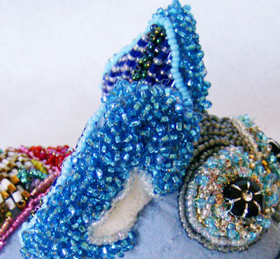 Bead Embroidery Sculpture