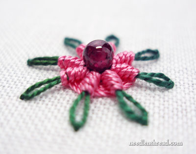 Chain Stitch Spider Daisy