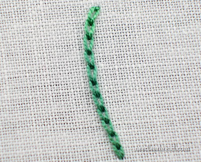 Whipped Chain Stitch