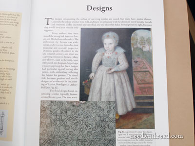 Elizabethan Stitchery by Jacqui Carey