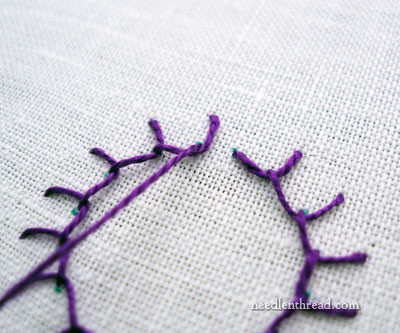 Hand Embroidery Stitch: Buttonhole Wheel Flower