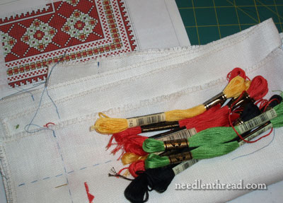 Ukrainian Embroidered Cloth Project