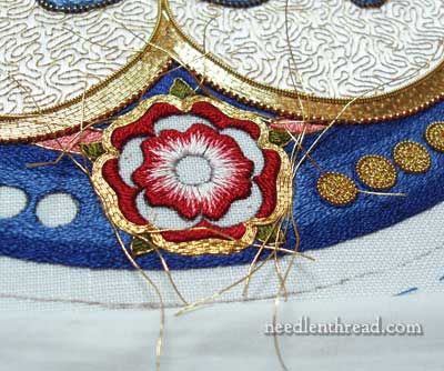 Plunging Goldwork Threads