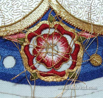 Plunging Goldwork Threads