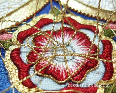 Plunging Goldwork Threads