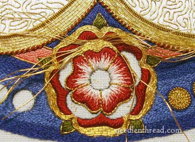 Plunging Goldwork Threads