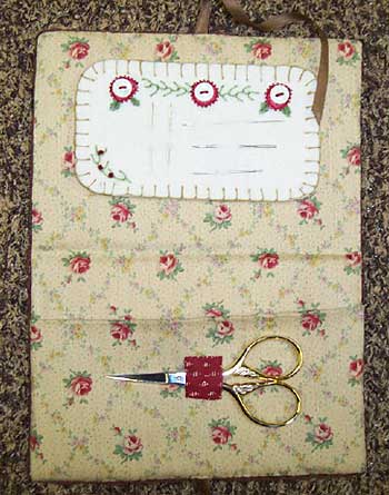 Nesting Place - Hand Embroidered Needlebook