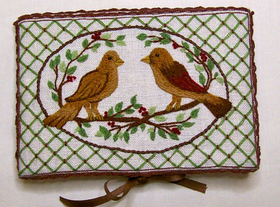 Nesting Place - Hand Embroidered Needlebook