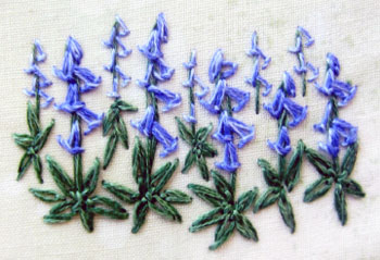 Stitching Idyllic: Spring Flowers by Ann Bernard