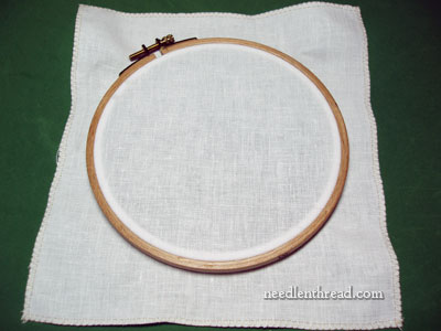How To Use an Embroidery Hoop