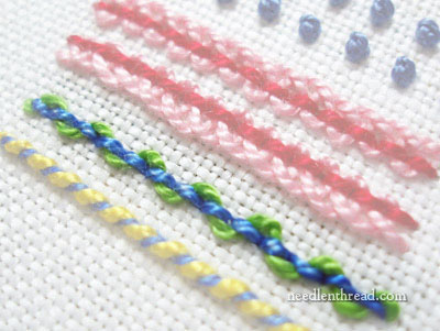 Laced Backstitch