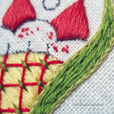Satin Stitch Embroidery
