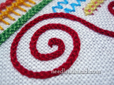 Hungarian Braided Chain Stitch How-To