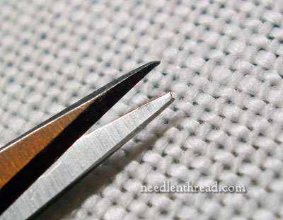 Why a sharp pair of embroidery scissors is an essential stitching tool –