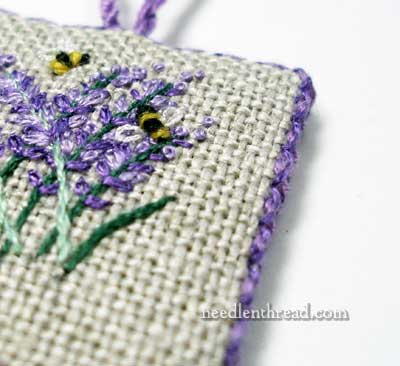 Lavender Honey: Hand Embroidered Little Thing