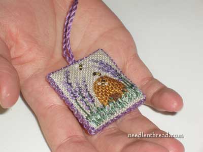 Lavender Honey: Hand Embroidered Little Thing