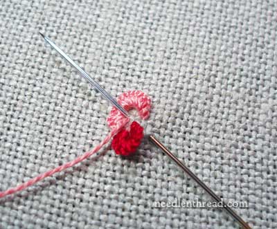 Cast-On Stitch Rose