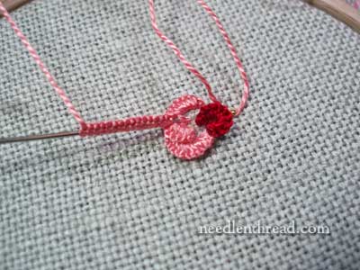 Cast-On Stitch Rose