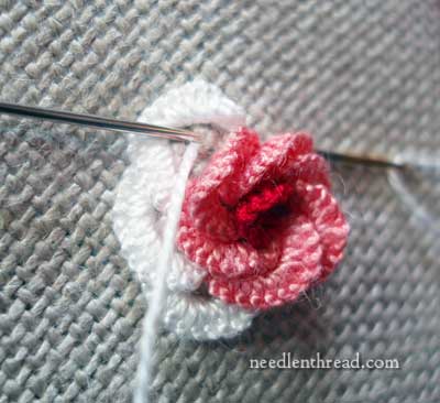 Cast-On Stitch Rose