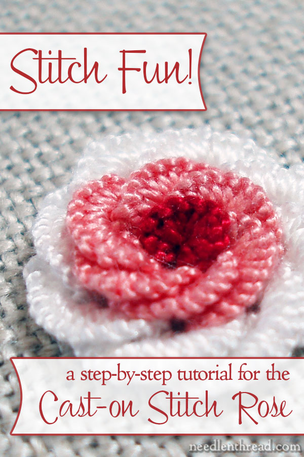 Stitch Fun: Cast-On Stitch Rose –