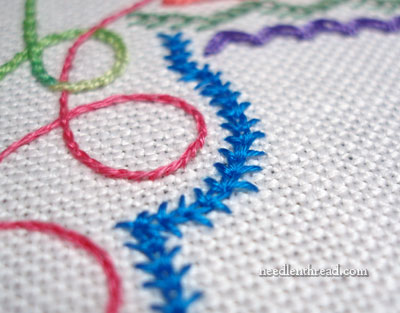 Embroidery Stitch Samplers