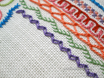 Embroidery Stitch Samplers