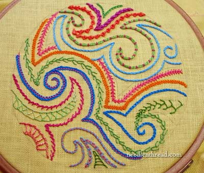 Embroidery Stitch Samplers