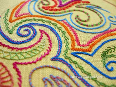 Embroidery Stitch Samplers