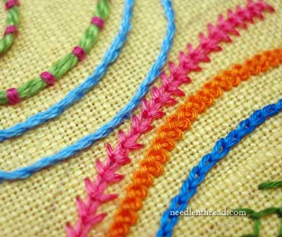 Embroidery Stitch Samplers