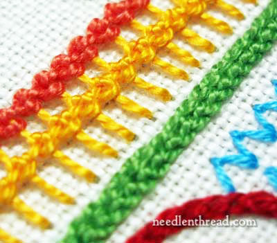 Random Embroidery Stitch Samplers