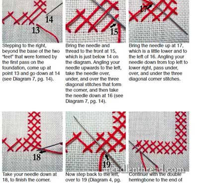 Interlaced Herringbone Printable Tutorial